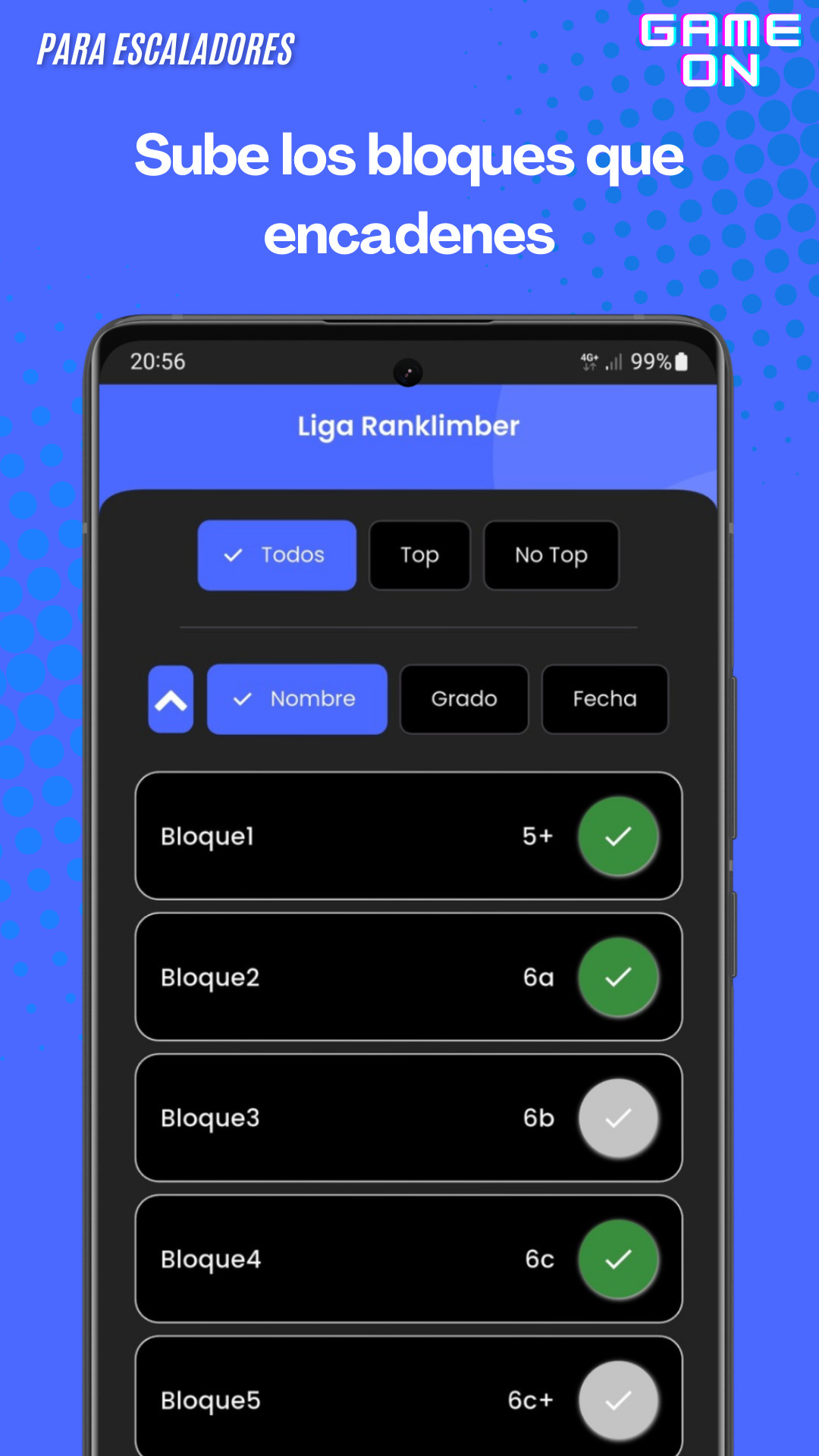 Captura de pantalla de la aplicación 3